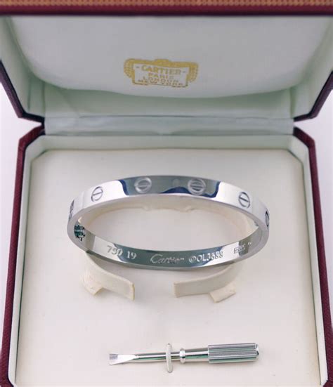 ebay replica cartier love bracelet|authentic used cartier love bracelet.